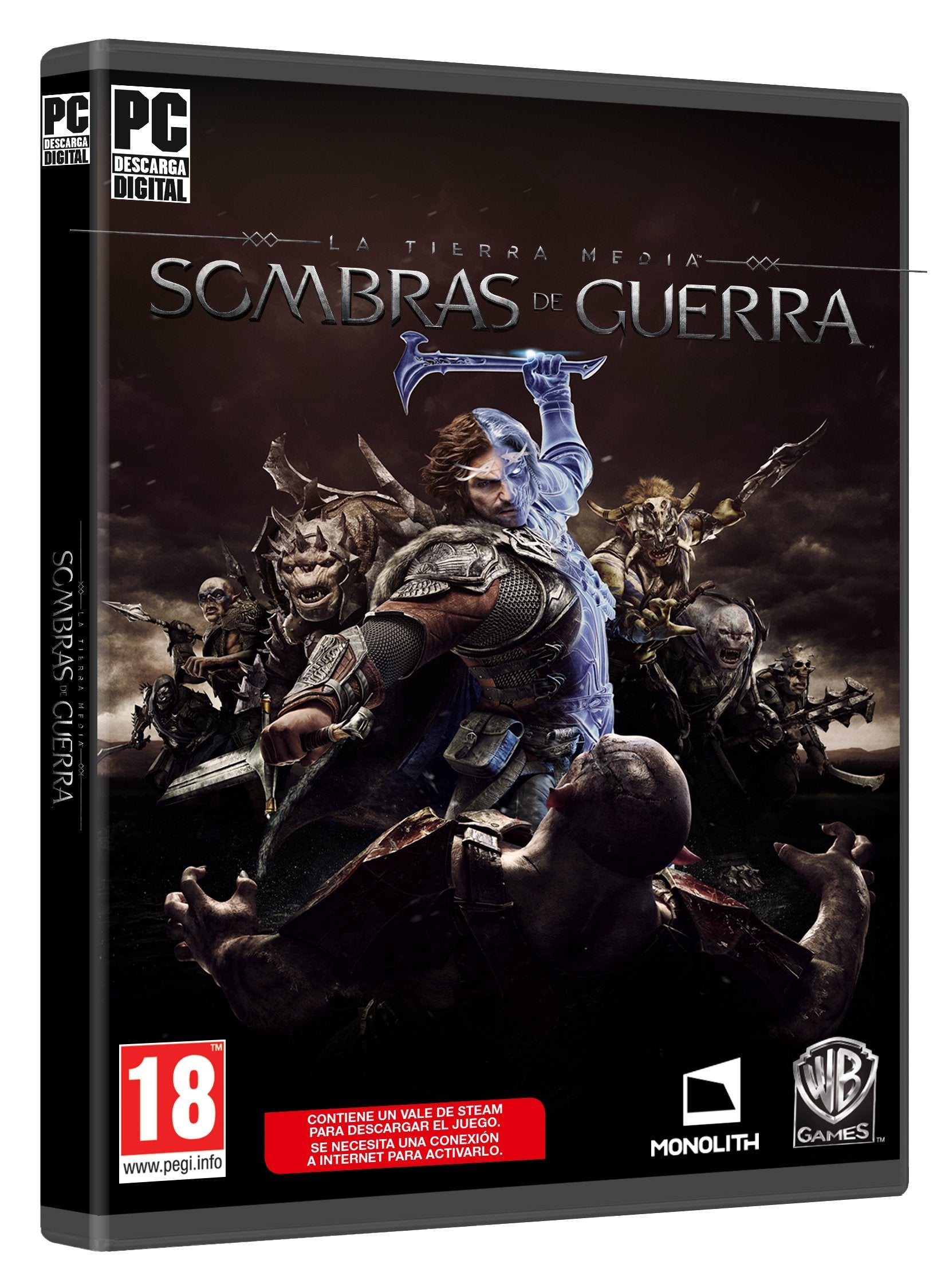 Warner Bros Interactive Spain La Tierra-Media: Sombras De Guerra - Videojuego Físico de Acción y Aventura para Consolas Warner Bros Interactive Spain La Tierra-Media: Sombras De Guerra - Videojuego Físico de Acción y Aventura para Consolas